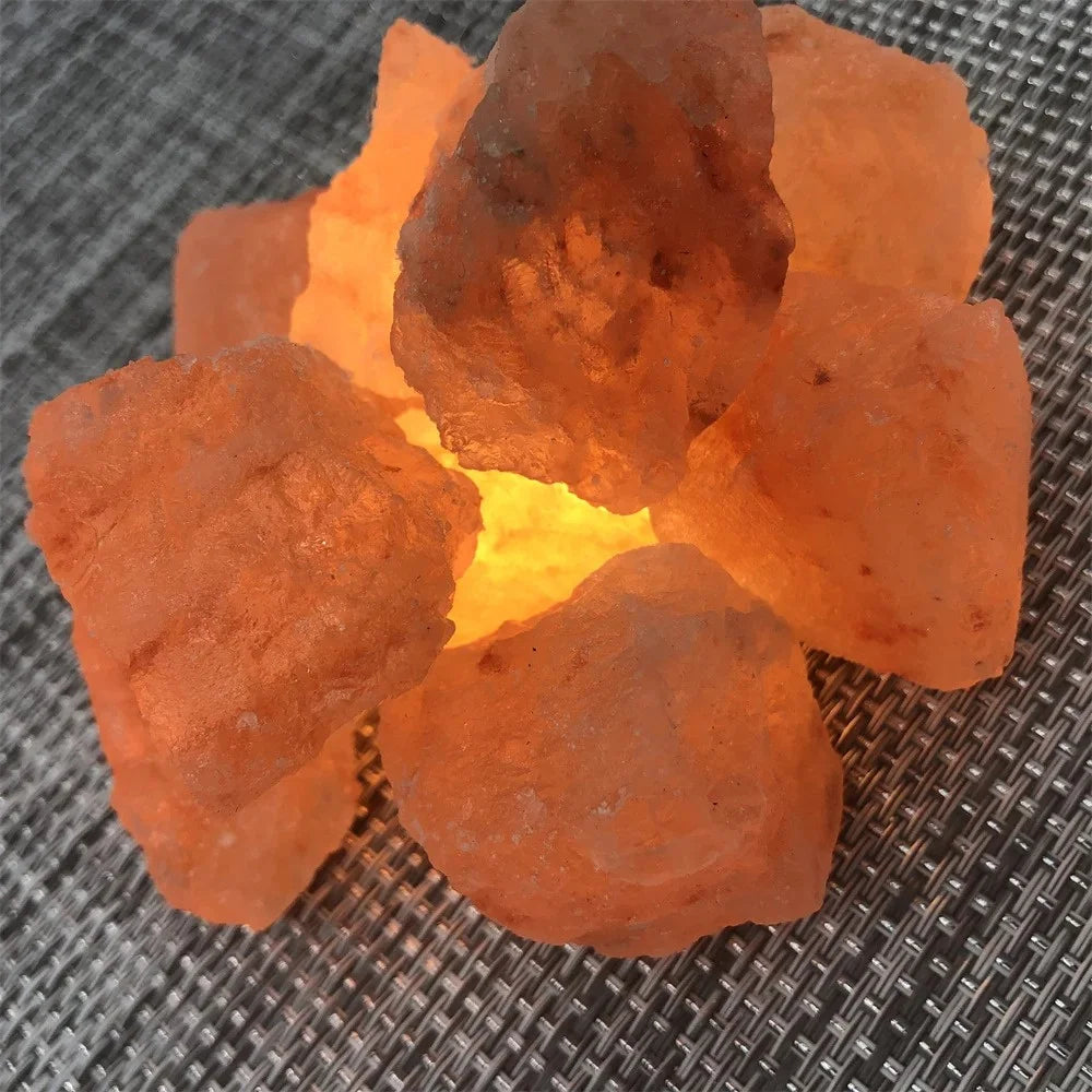Natural Pink Himalayan Rock Salt Chunk For Decorate Mineral Aquarium Crystal Gravel 20-500g